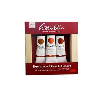 Gamblin Reclaimed Earth Colors Limited Edition Oil Color Set