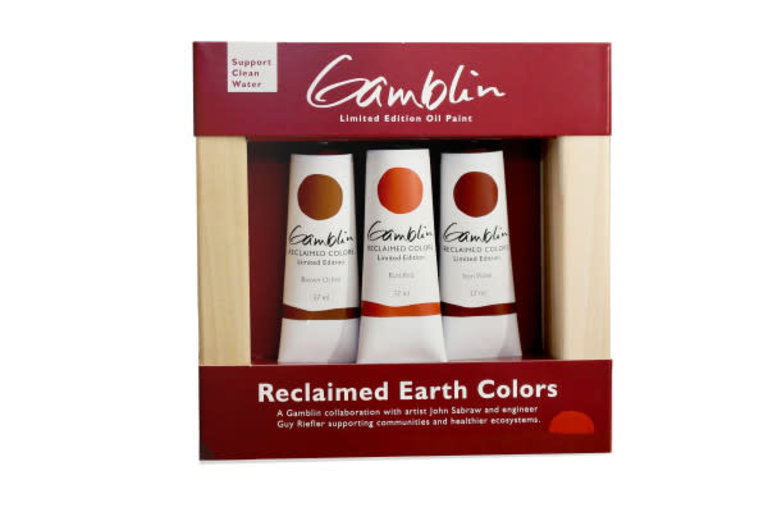 Gamblin Gamblin Reclaimed Earth Colors Limited Edition Oil Color Set