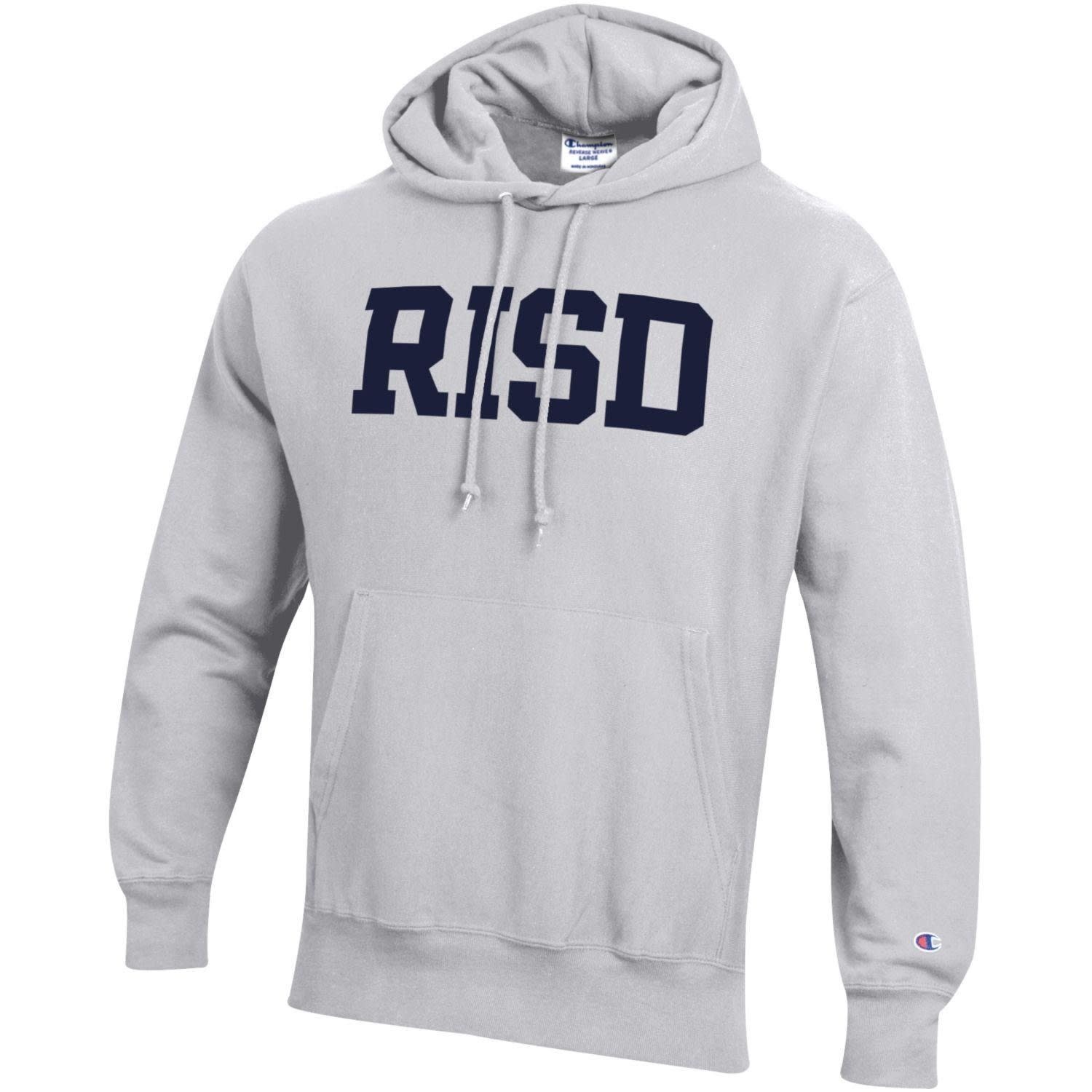 Champion RISD Block Unisex Hood Sweatshirt - RISD Store