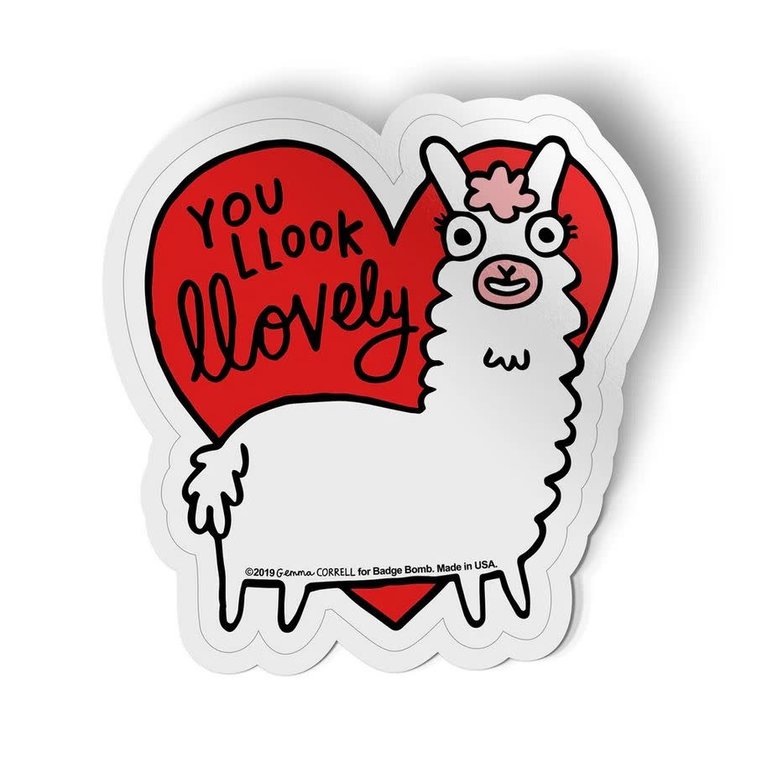 Gemma Correll Big Sticker