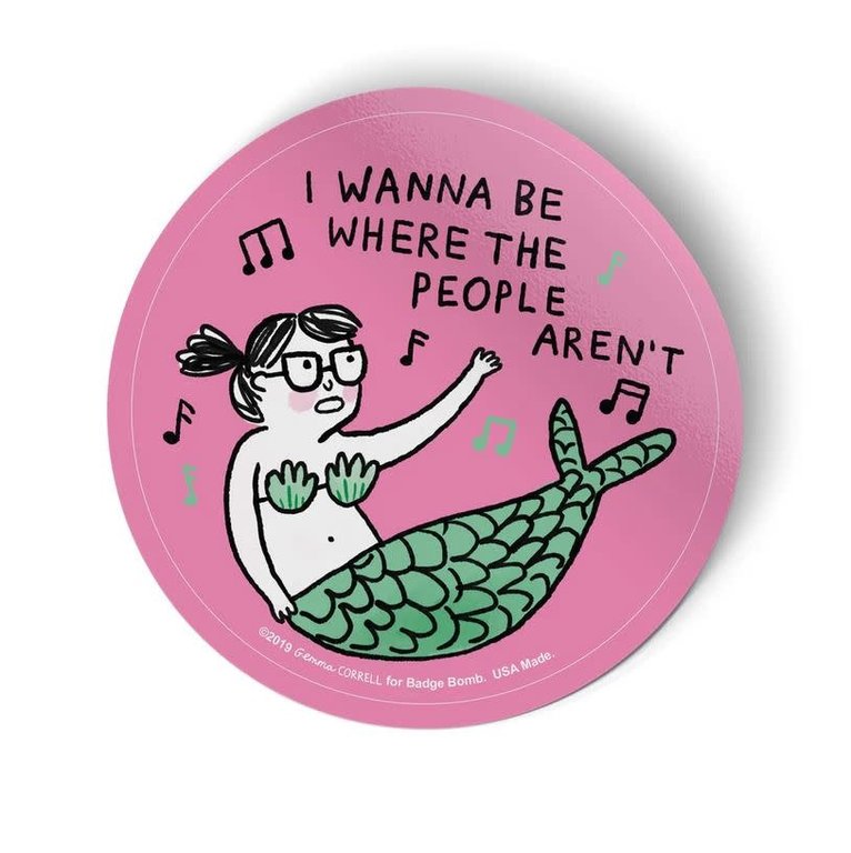 Gemma Correll Big Sticker