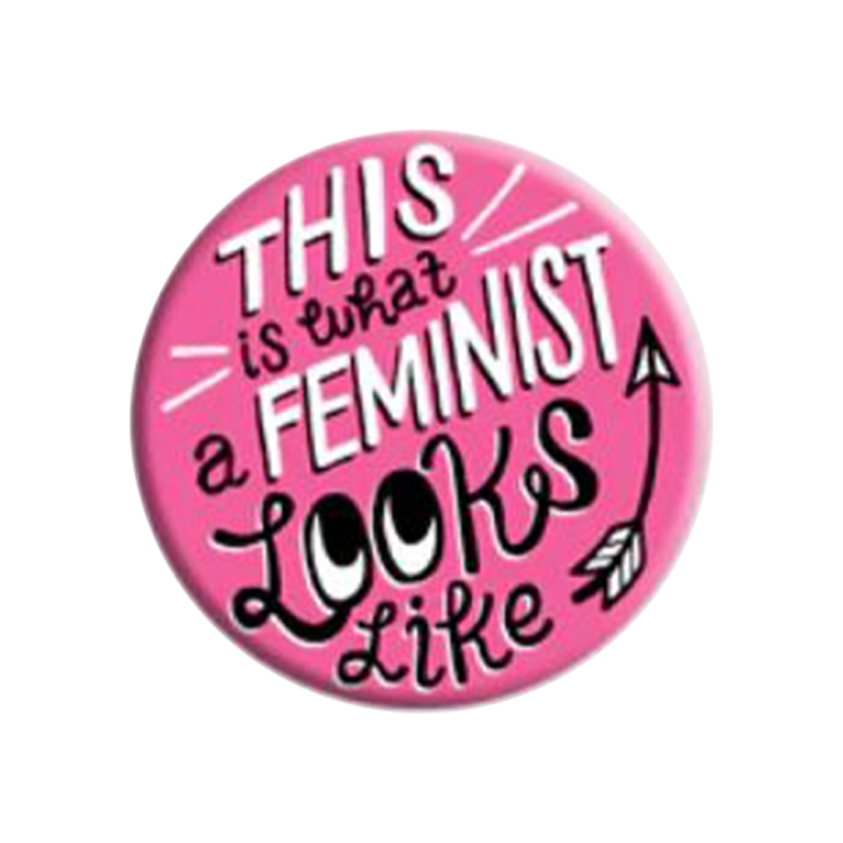 Allison Cole Allison Cole Feminist Button 1"