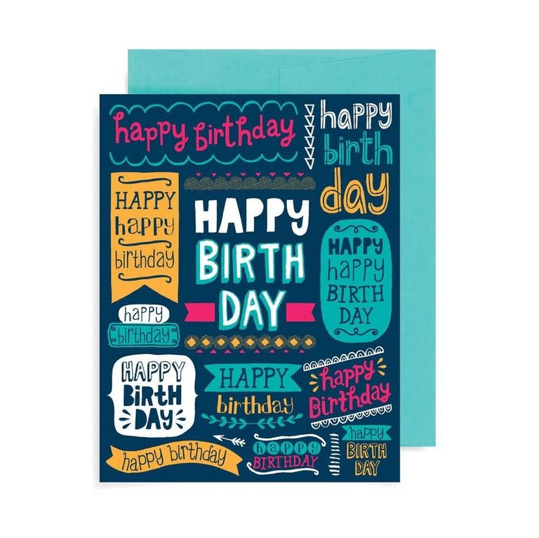 Allison Cole Greeting Card Birthday