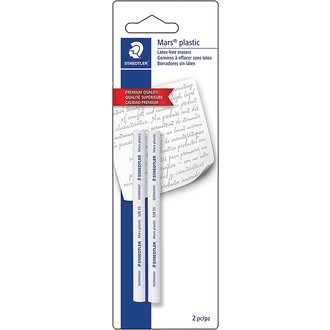 Staedtler Mars Plastic Retractable Stick Eraser Refill 2 Pack