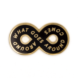 Smooth-on These Are Things Enamel Pin