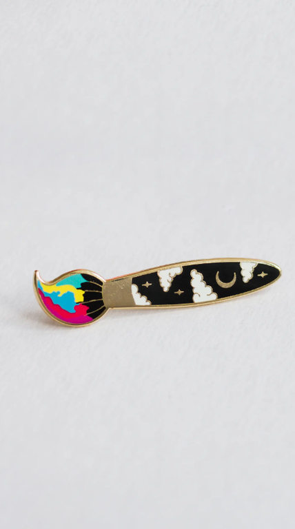 Art Enamel Pin