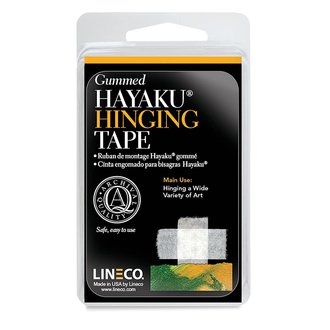 Lineco Gummed Hayaku Hinging Tape 1"x12'