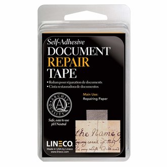 Lineco Lineco Self-Adhesive Document Repair Tape 1"x12'