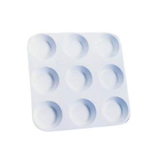 Jack Richeson Plastic Muffin Tray 9 Well Palette