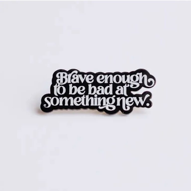 The Gray Muse The Gray Muse Enamel Pin Quotes
