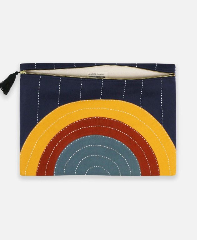 Colleen Clines Oversized Clutch Pouch