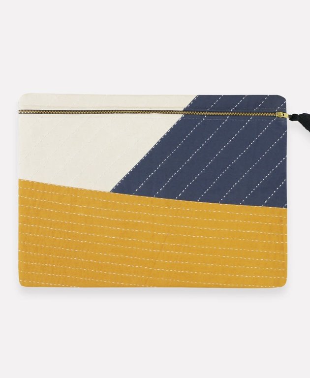 Colleen Clines Oversized Clutch Pouch