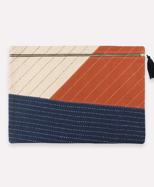 Colleen Clines Oversized Clutch Pouch