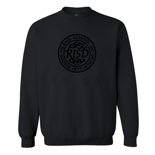 Champion RISD Block Unisex Crew Sweatshirt - RISD Store