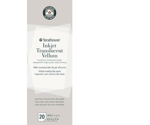 Strathmore Translucent Vellum Sheets Inkjet 8.5x11 20 Pack - RISD Store