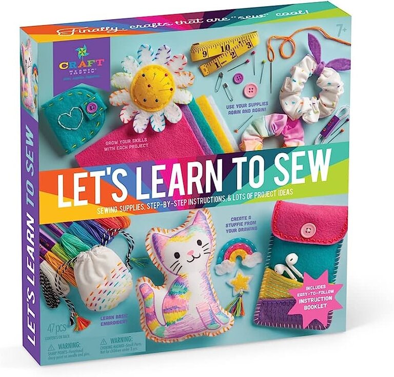 Craft Tastic Craft Tastic Let's Learn to Sew Kit