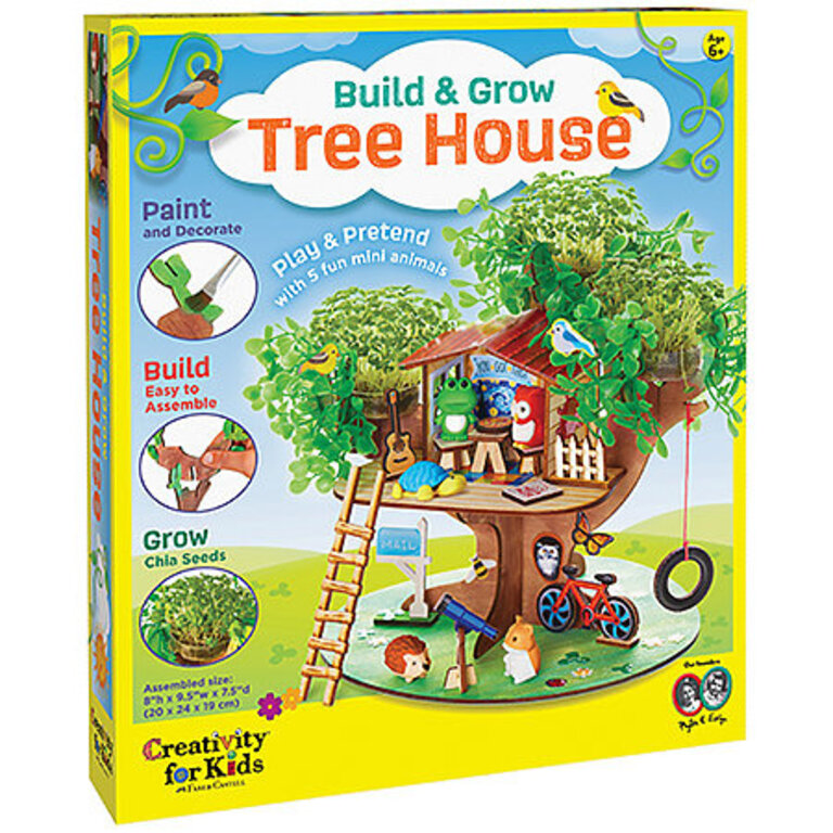 Creativity for Kids Creativity for Kids Build and Grow Tree House Kit
