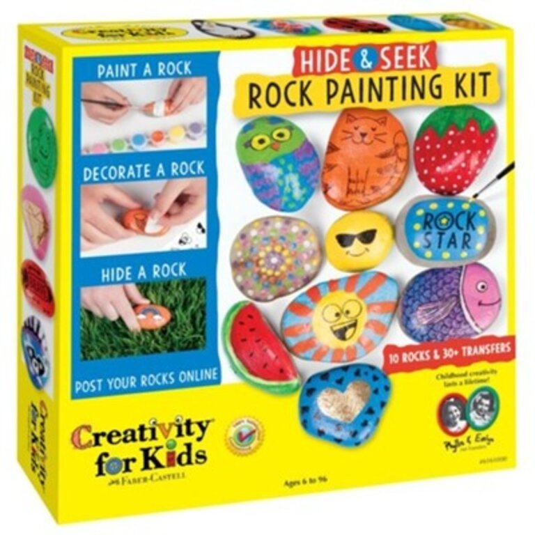 Creativity for Kids Creativity for Kids Hide and Seek Rock Painting Kit