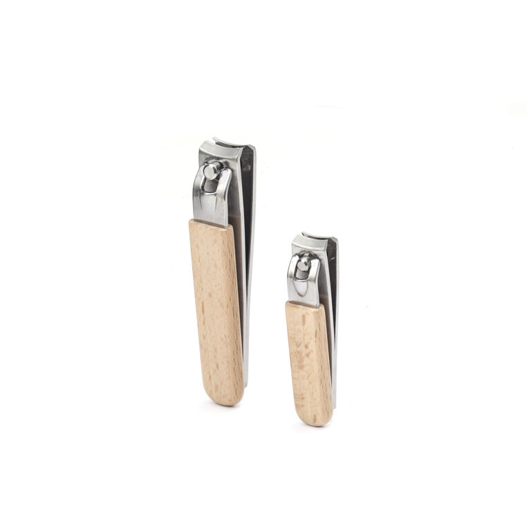 $14.00 Wood Nail Clipper Set