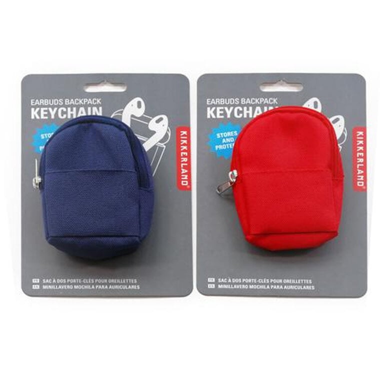 Earbuds Backpack Keychain