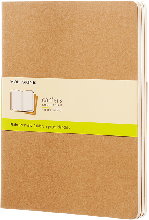 Moleskine Moleskine Cahier Notebooks 3 Set