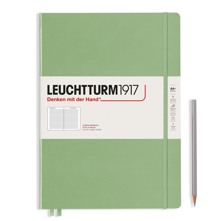 Leuchtturm Master Slim Notebook A4+ Ruled