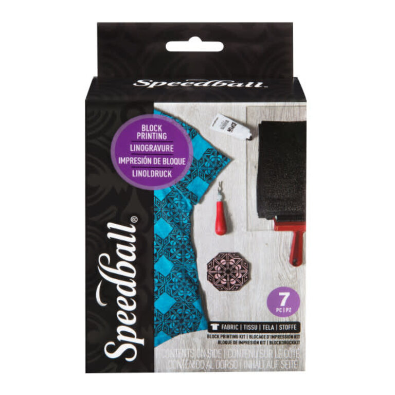 Speedball Speedball Block Printing Fabric Starter Kit