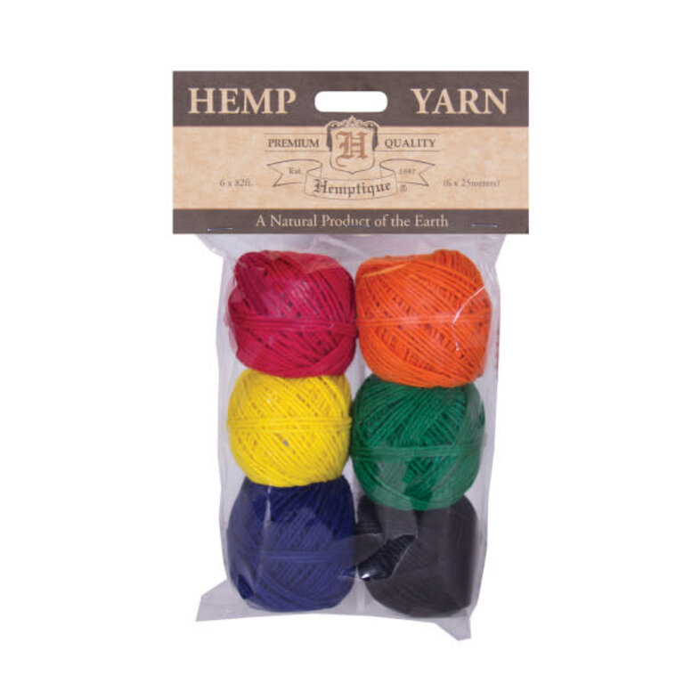 Hemptique Hemptique Hemp Yarn Bon Bon 6 Set