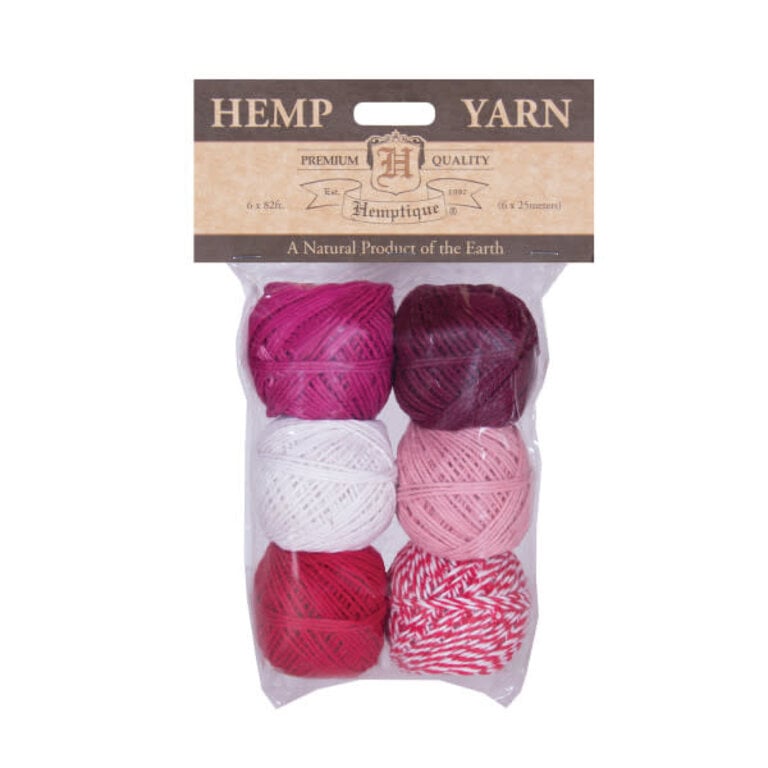 Hemptique Hemptique Hemp Yarn Bon Bon 6 Set