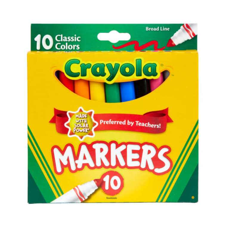 Crayola Crayola Classic Markers 10 Set
