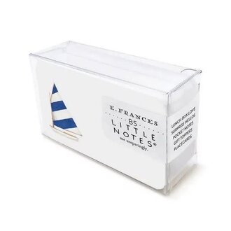 E. Frances Paper Company E. Frances Little Notes Boxed Set Sailboat
