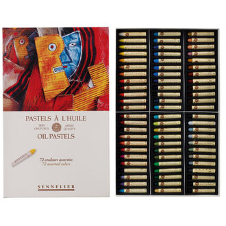 Sennelier Oil Pastel 72-Color Set