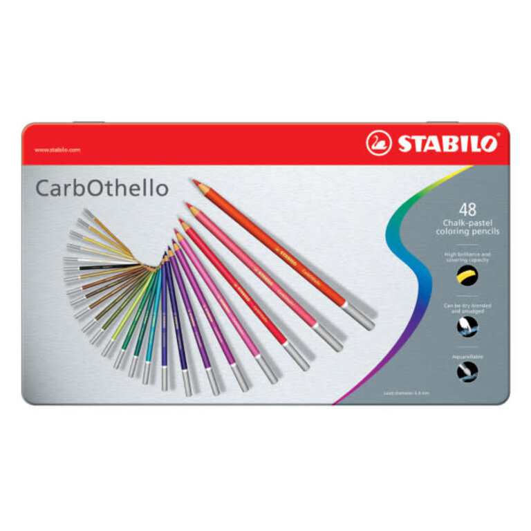 Stabilo CarbOthello Pastel Pencil 48 Set - RISD Store