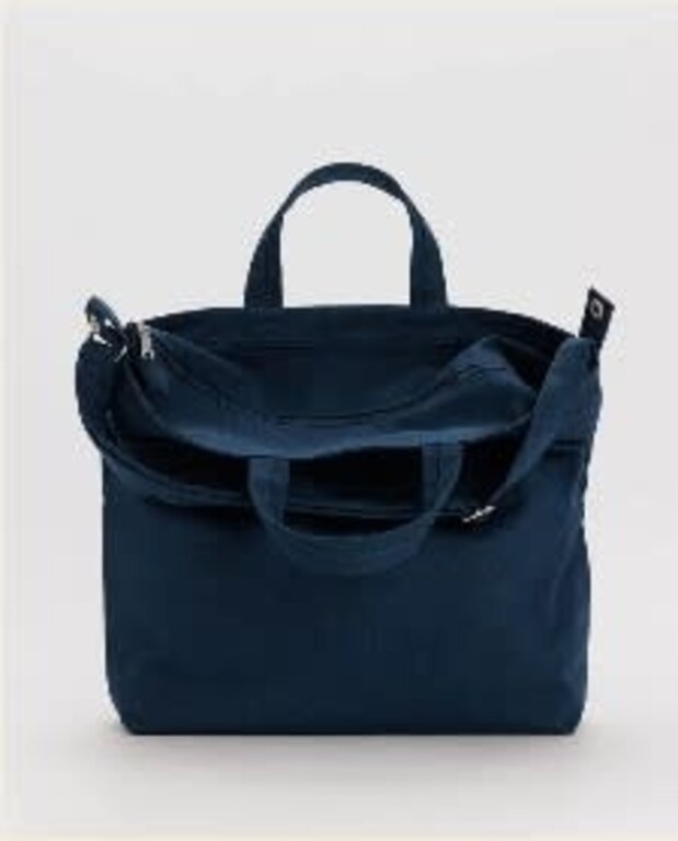 Ellen Van Der Laan Baggu Horizontal Zip Duck Bag Navy