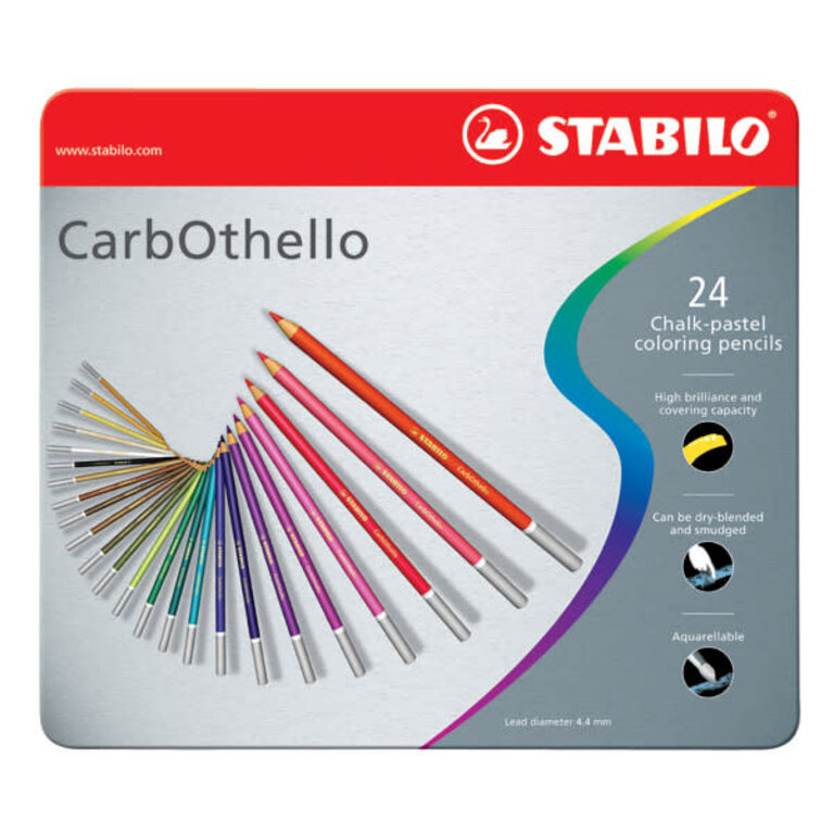 Stabilo CarbOthello Pastel Pencil 24 Set