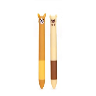 Kikkerland Design Dog and Cat Multicolor Pens