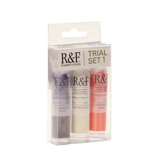 R & F Half Pigment Stick Color 3 Set