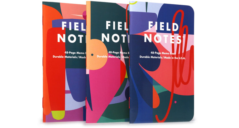 Field Notes Field Notes Flora Mixed Paper Memo Book 3 Pack