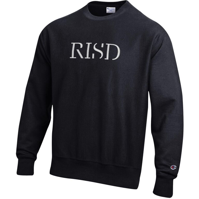 Champion Embroidered RISD Reverse Weave Crew Sweatshirt