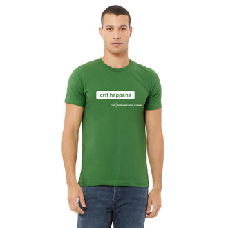 Bella + Canvas Crit Happens Short Sleeve Tshirt