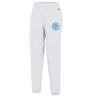 Champion Women's Powerblend Medallion banded Sweatpants