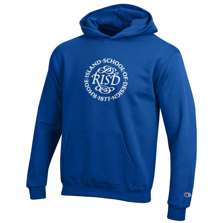 Champion Youth Powerblend Hood Medallion