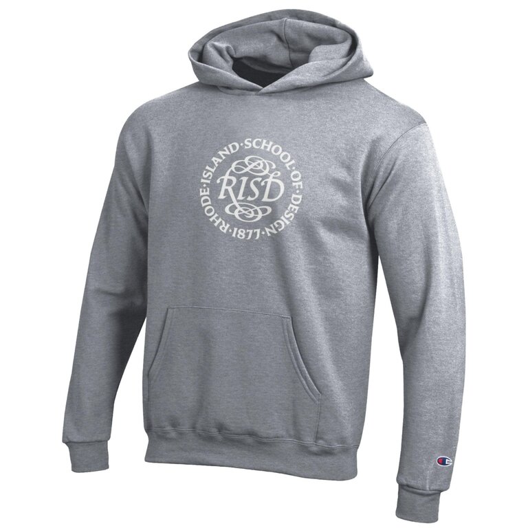 Champion Youth Powerblend Hood Medallion