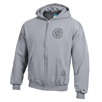 Champion Youth Powerblend Full Zip Medallion