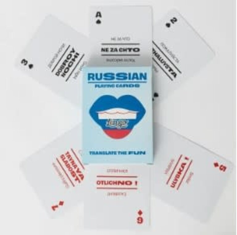 Lingo Cards Lingo Language Playing Cards