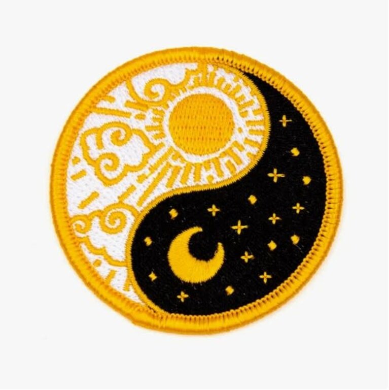 These Are Things Iron-on Embroidered Patch 2.25"