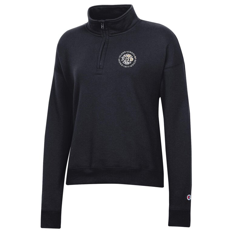 Champion Women's  Medallion Poweblend Embroidered 1/4  Zip