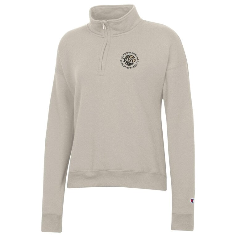 Champion Women's  Medallion Poweblend Embroidered 1/4  Zip