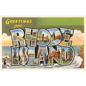 Found Image Press Rhode Island Magnets