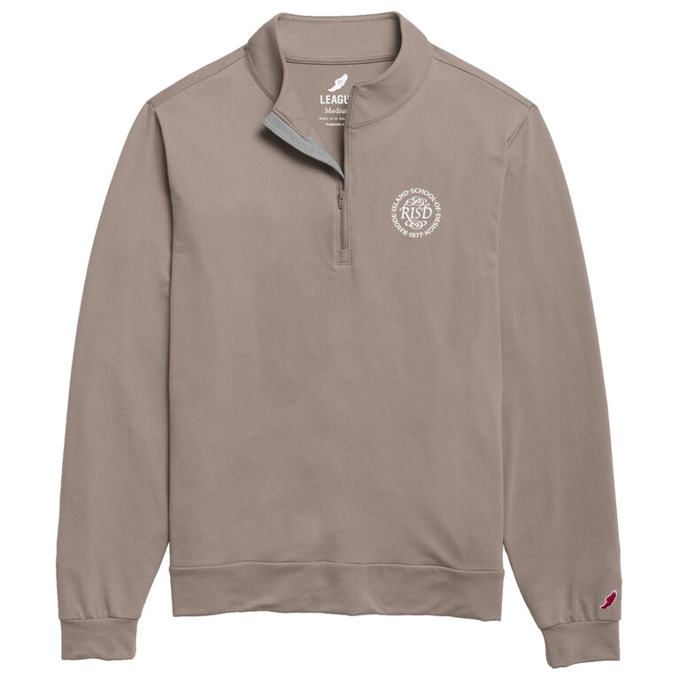 League-Legacy Collegiate Wear All Day 1/4 Zip Driftwood